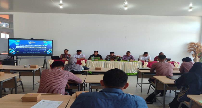SMK Negeri 1 Pandanarum Gelar IHT Penyusunan KSP dan Sinkronisasi Kurikulum Bersama Empat Mitra DUDI Besar
