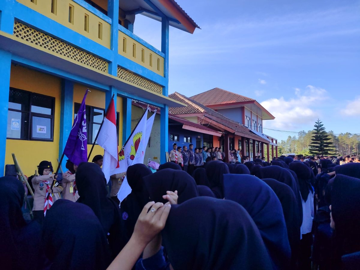 Penerimaan Tamu Ambalan (PTA) Pramuka SMK Negeri 1 Pandanarum